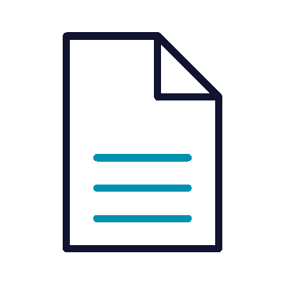 Animation of a writing document