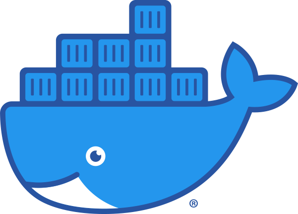 Unofficial Badge for Docker Certified Associate (Docker Moby-logo)